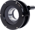 AIR CLEANER BA SLIM CLEAR COVER BLACK/BLACK 08-16 TOURING