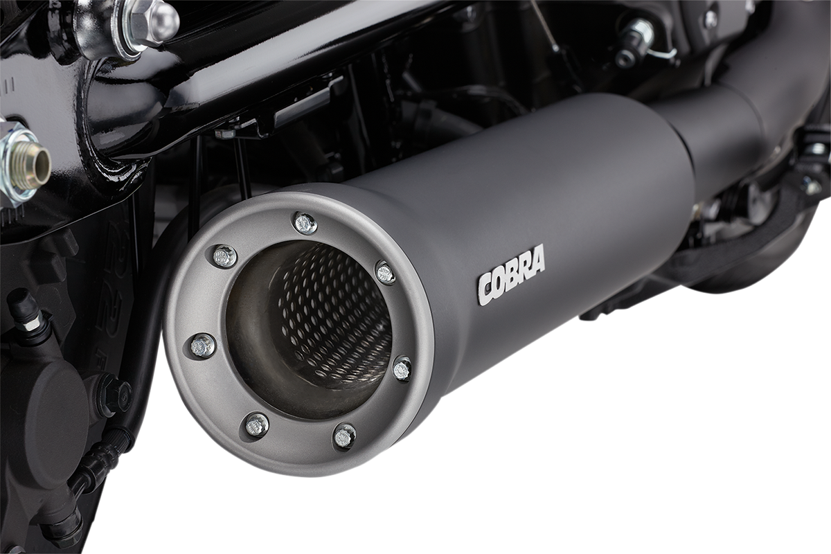 MUFFLER BLK W/BT BOLT