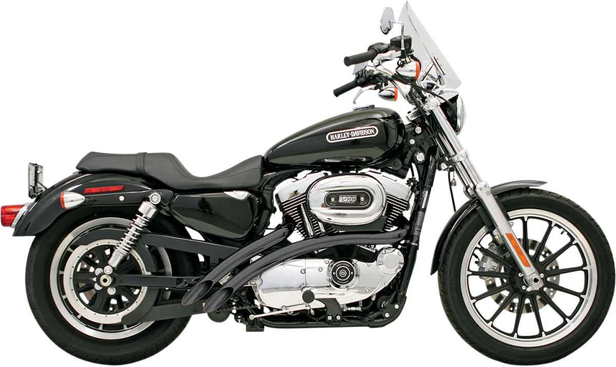 EXHAUST SWEPR 86-03 XL BK