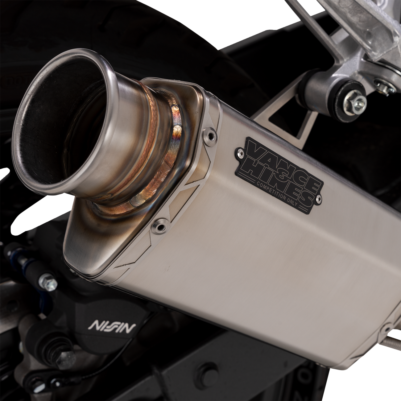 MUFFLER V&H VS-6 HONDA CB CBR 500 STAINLESS