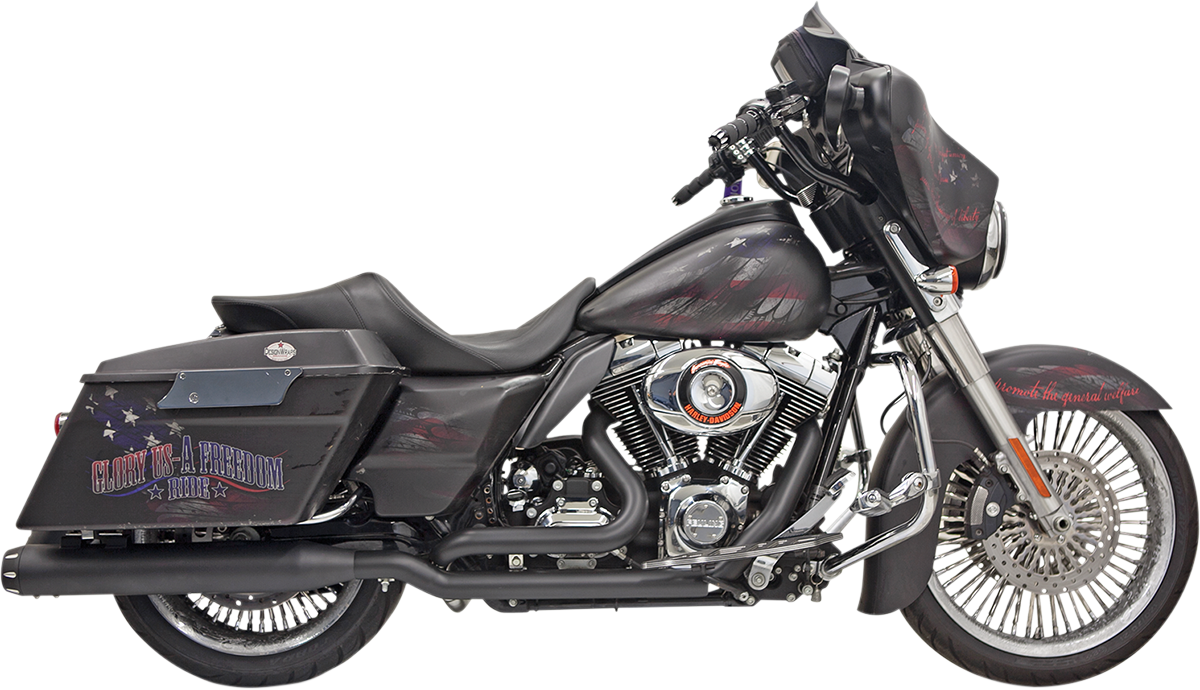 EXHAUST UNDR 4" 09-16 BK