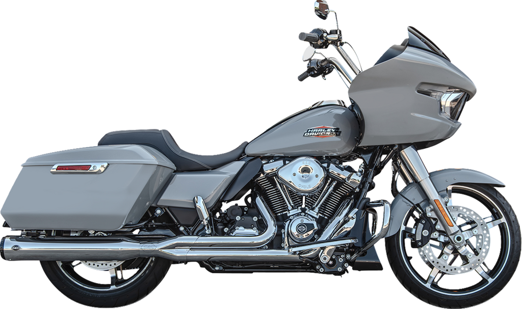EXHAUST GNX RACE ONLY 2:1 CHROME M8 TOURING 2017-25