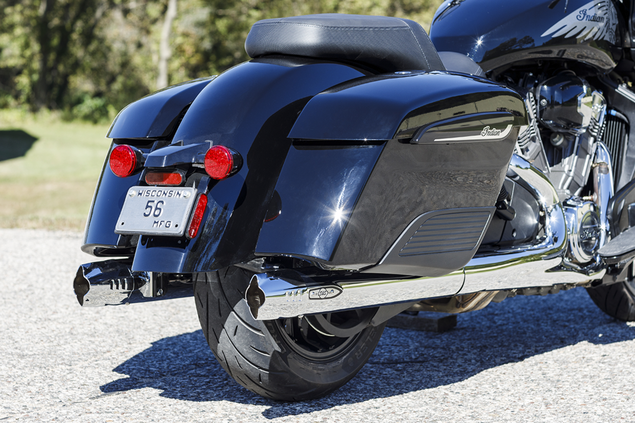 MUFFLER F-TAIL CHR.INDIAN