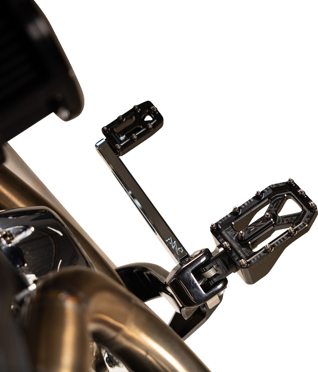 FOOTPEGS AGGRESSOR BLACK
