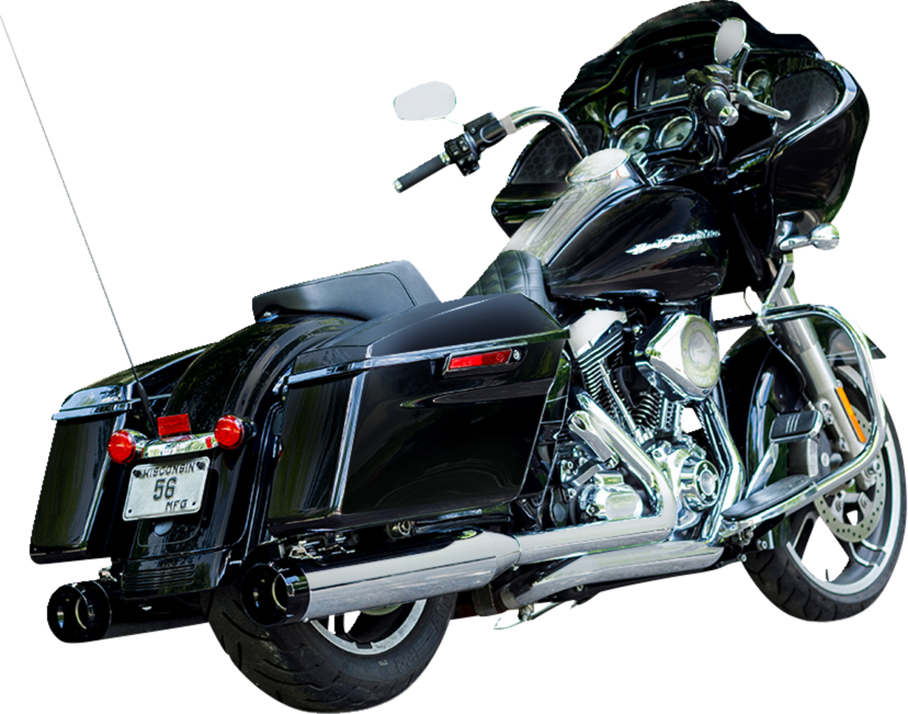 MUFFLERS 4.5" CHR/B.THRST