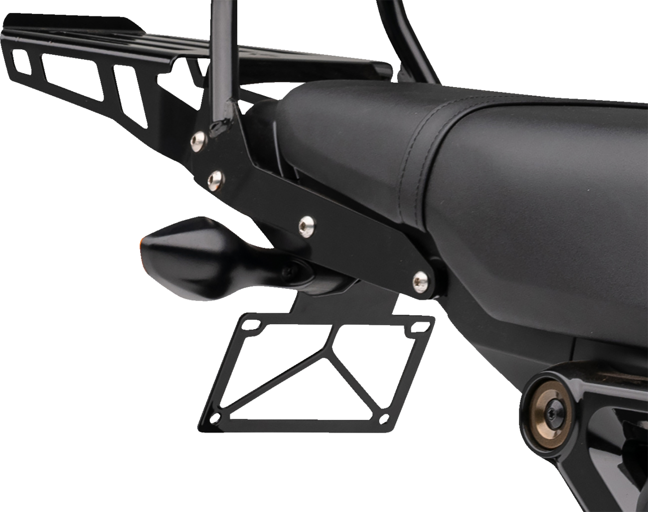 LIC PLATE RELOCATOR (BLK) GROM 22-23