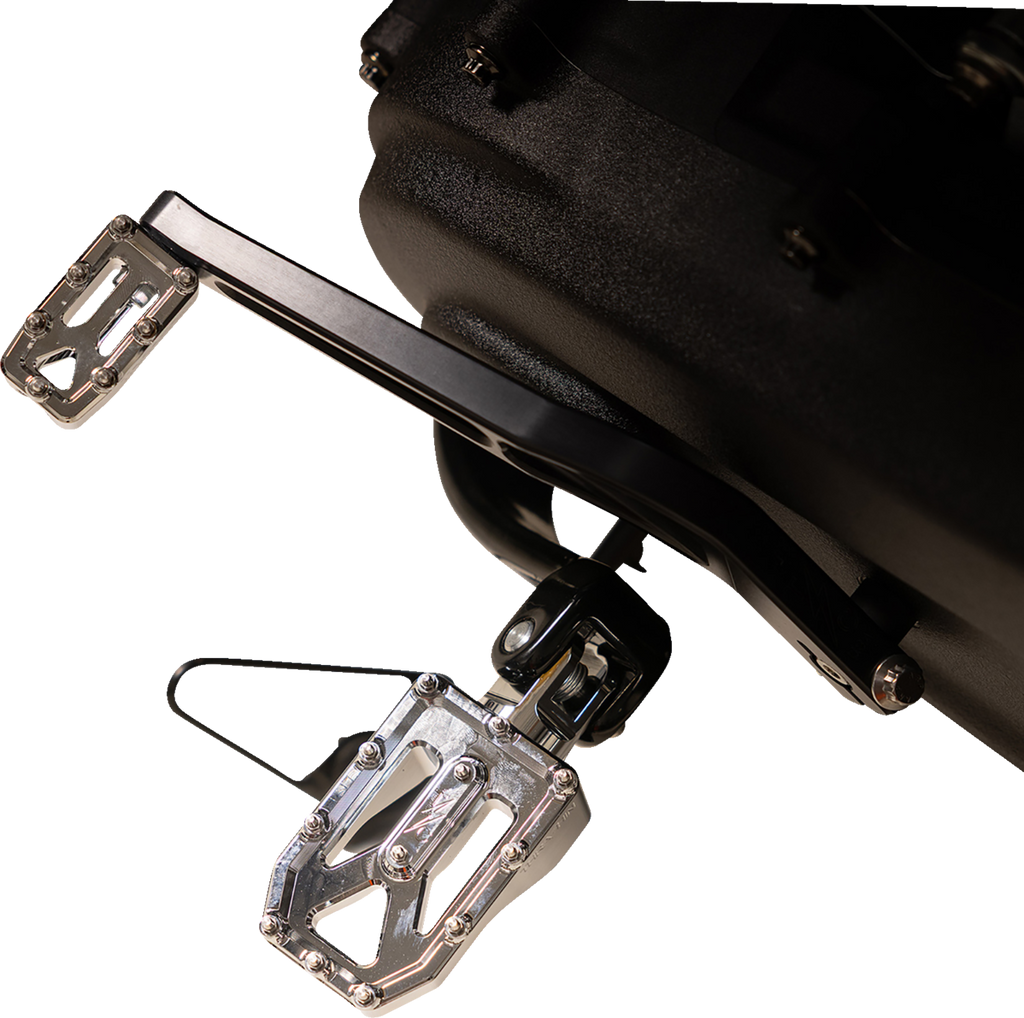 FOOTPEGS AGGRESSOR CHROME