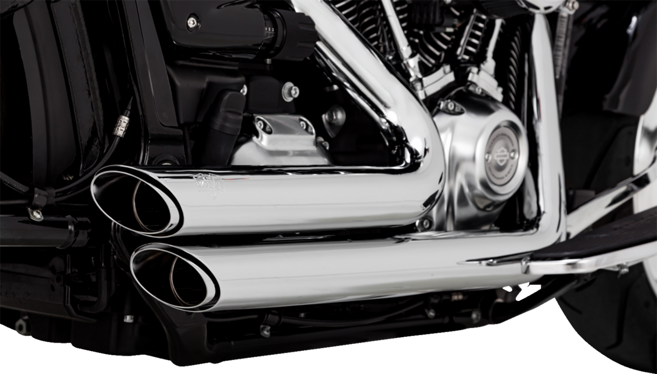 SHORT SHOTS STAGGERED EXHAUST CHROME