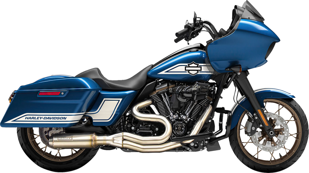 Exhaust 2:1 Super Bike SS Mid 49 State M8 Touring