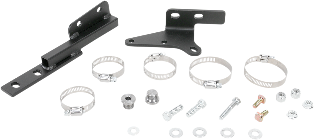EXHAUST RR2-1UP FXD BLK