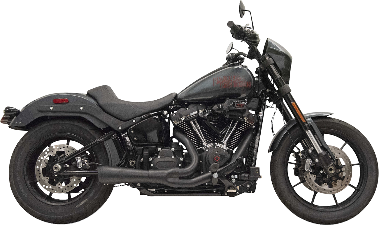 EXHAUST SHORT RIPPER 2:1 CHROME 49 STATE M8 SOFTAIL