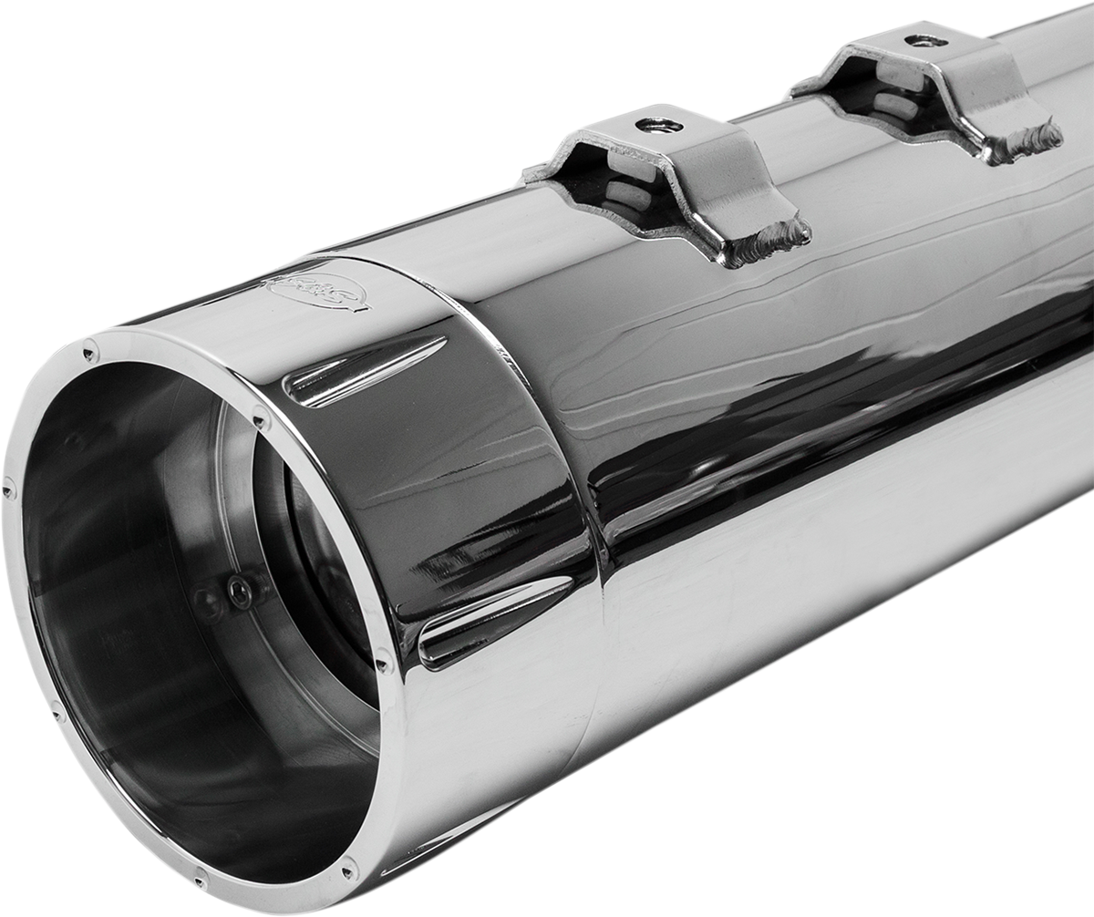 MUFFLERS 4.5" CHR/TRACR