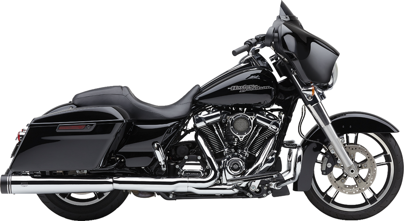 MUFFLER NH 4.5" FLH CHR