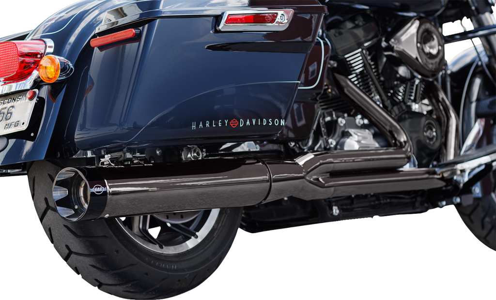 Exhaust 2:1 Sidewinder, Lava Chrome, Race Only, 17-23 M8