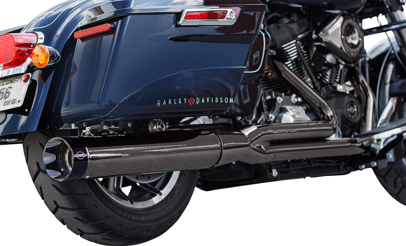 Exhaust 2:1 Sidewinder, Lava Chrome, Race Only, 17-23 M8