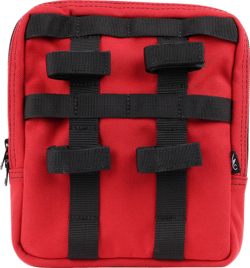 BAG HANDLEBAR TSC SLIM RED