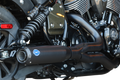 Exhaust Qualifier 2:1 Guardian Blk Race Only Indian Chief