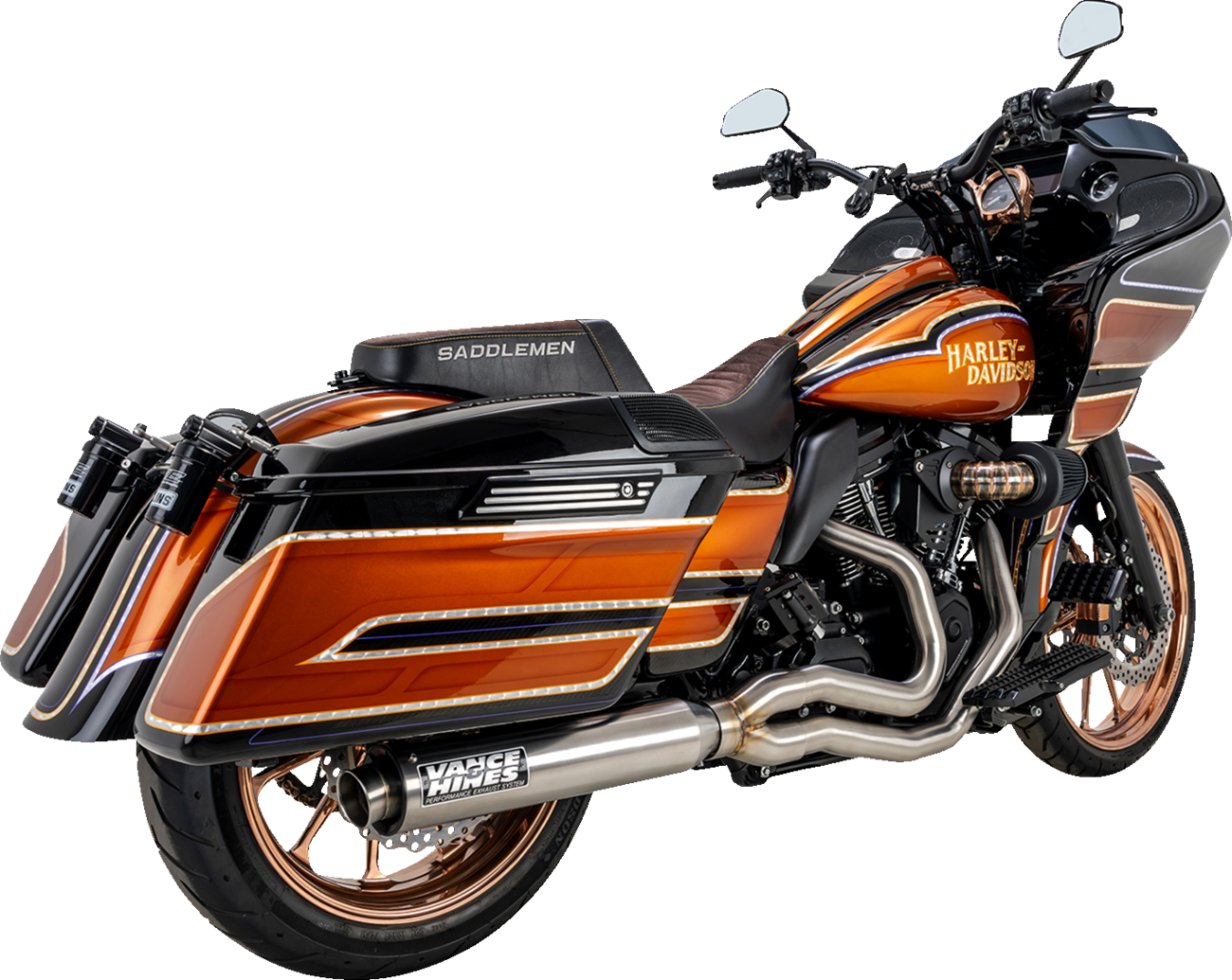 EXHAUST SUPERSPORT 2-1 BRUSHED TOURING