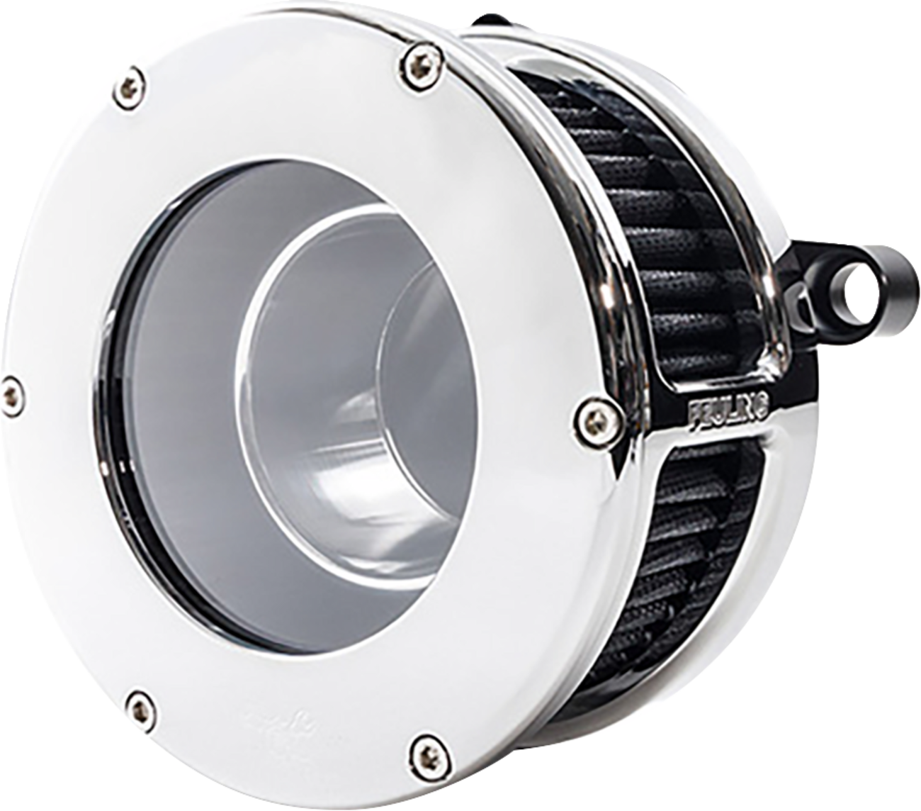 AIR CLEANER BA CLEAR COVER CHROME/BLACK M8 VVT