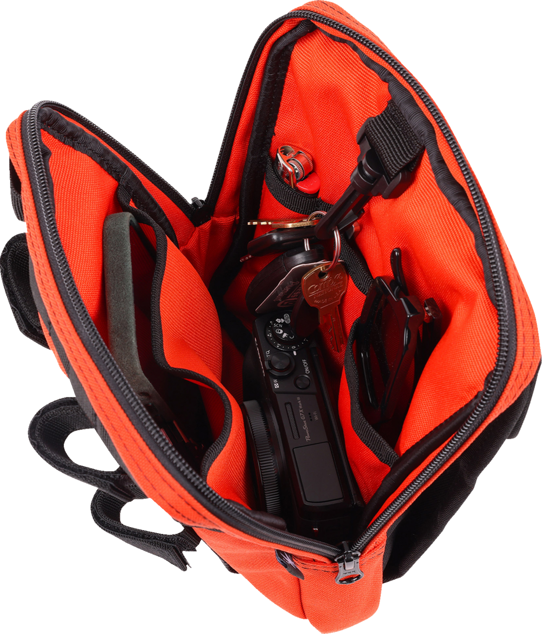 BAG HANDLEBAR TSC SLIM ORANGE