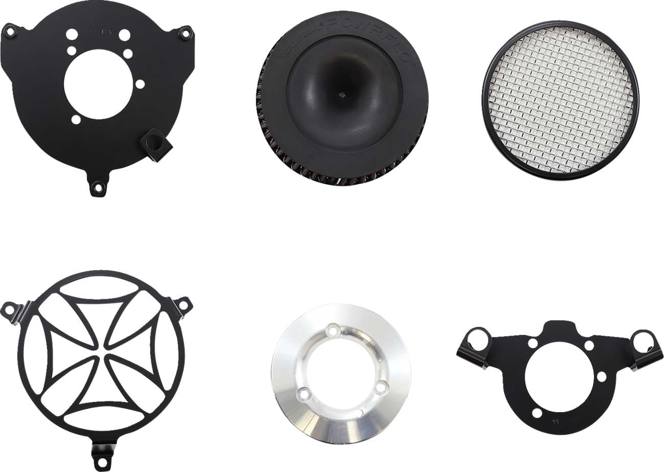 AIR FILTER CR BLK 04-19XL