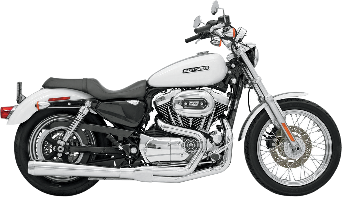 EXHAUST RR HS 07-13 XL CH