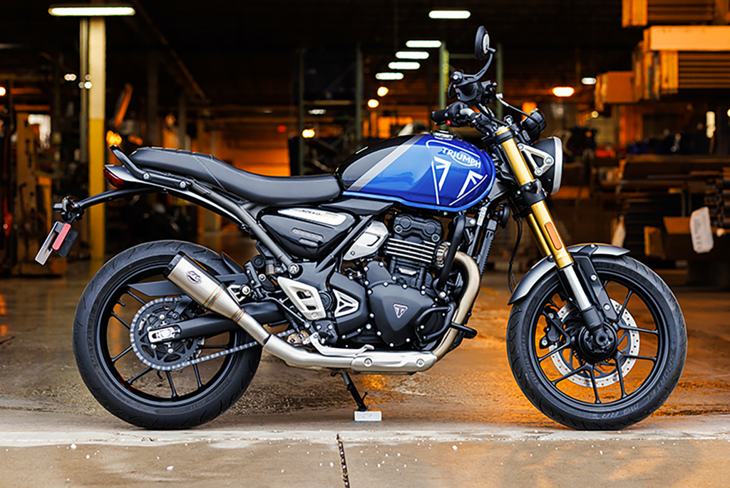 Muffler S/O Grnd Ntnl SS Triumph Speed 400 & Scrambler 400