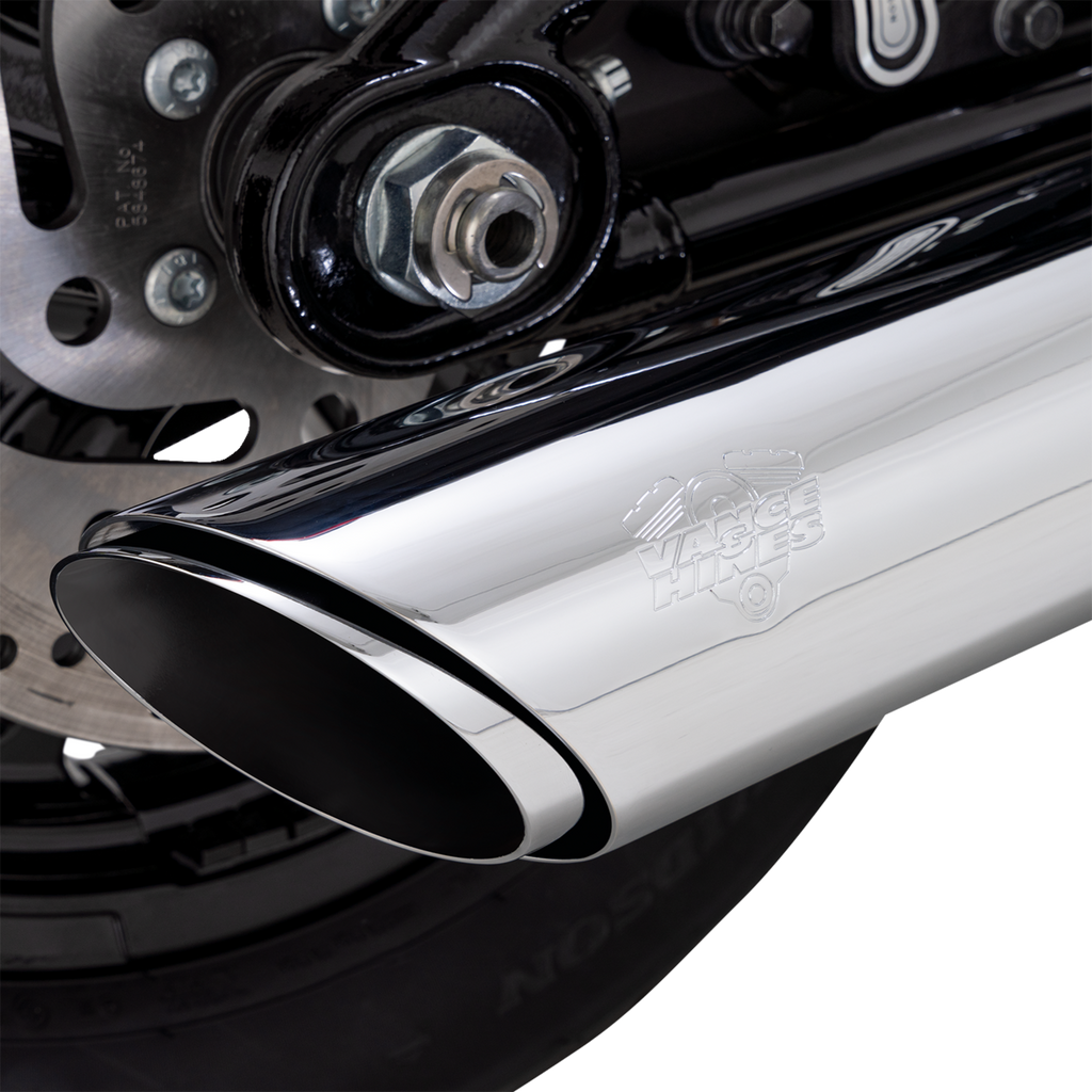 MUFFLER SLIP ON SOFTAIL CHROME