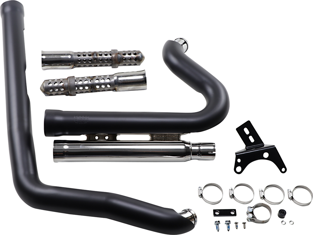 EXHAUST 909 BLK DYN 06-11