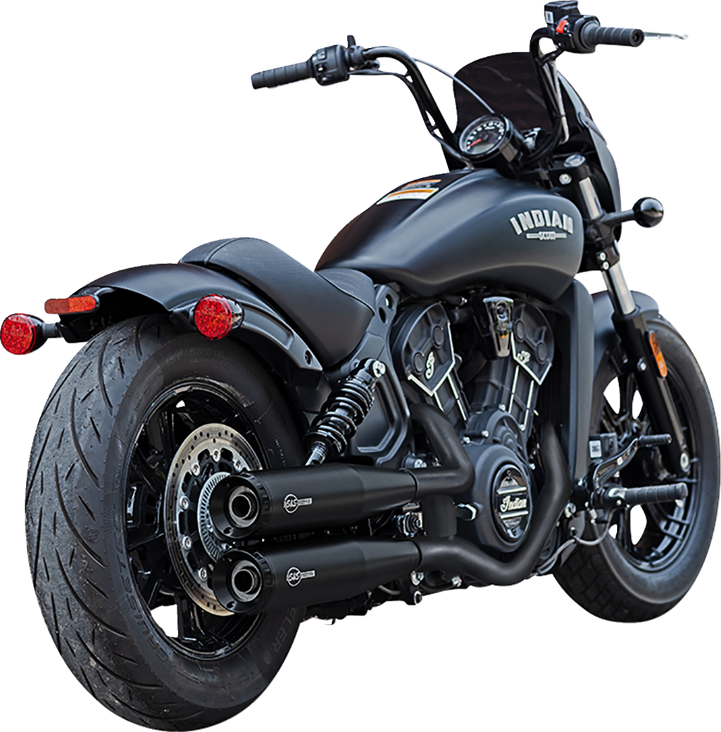 Muffler slip-on Grand National Black 50 state Scout 2015-23