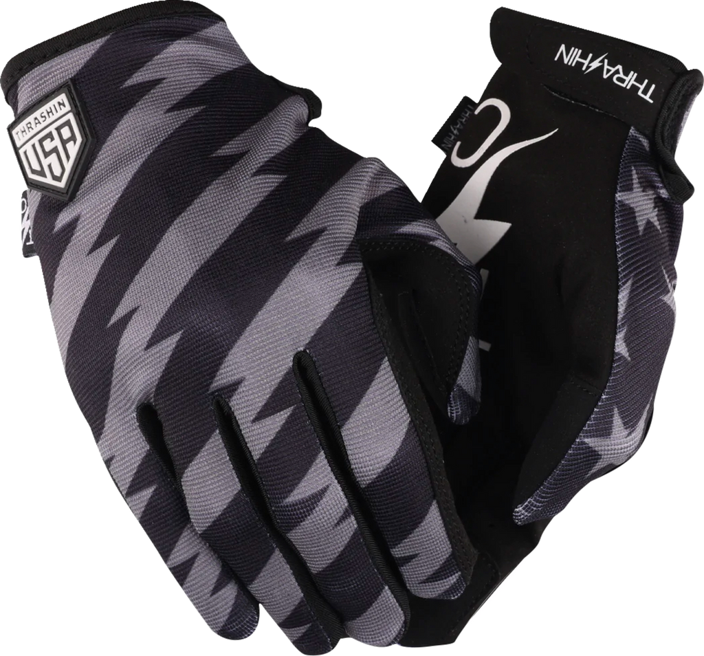 GLOVE STEALTH AM BK/GY 2X