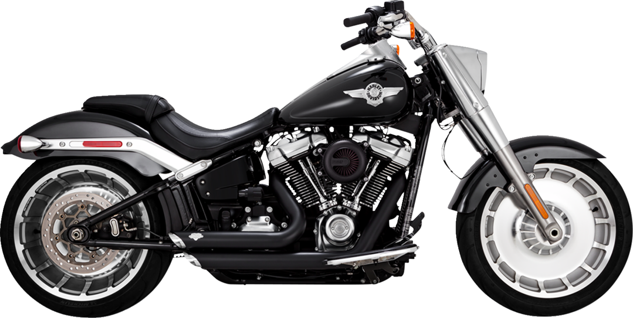SHORT SHOTS STAGGERED EXHAUST BLACK