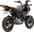 SLIP-ON MUFFLER (BLK) WITH RED TIP GROM 22-23