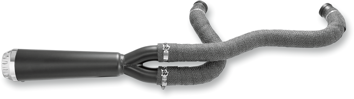 WRAP EXHAUST BLK 2"X25'