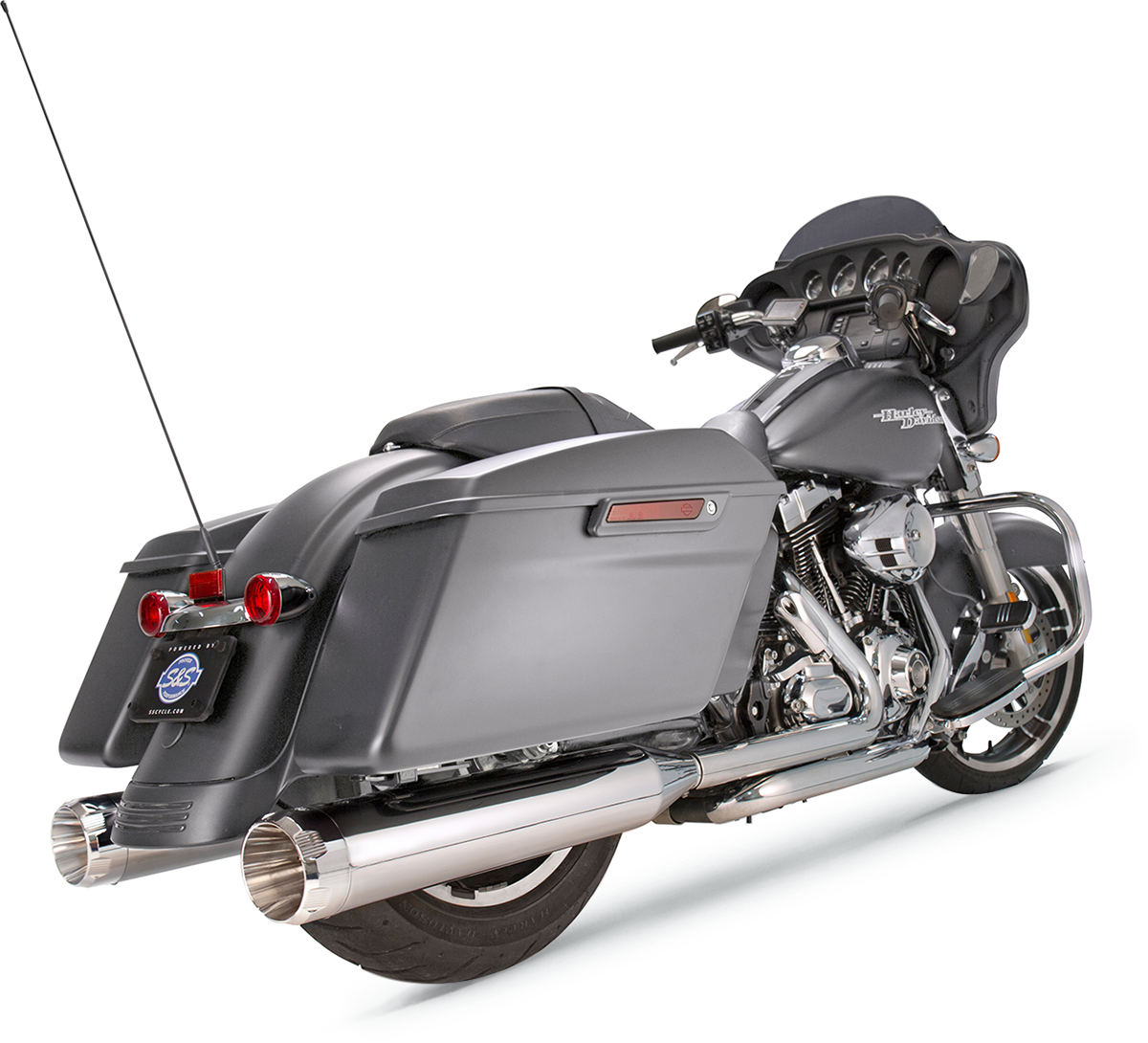 MUFFLR 4.5"CHR/THRST 17-