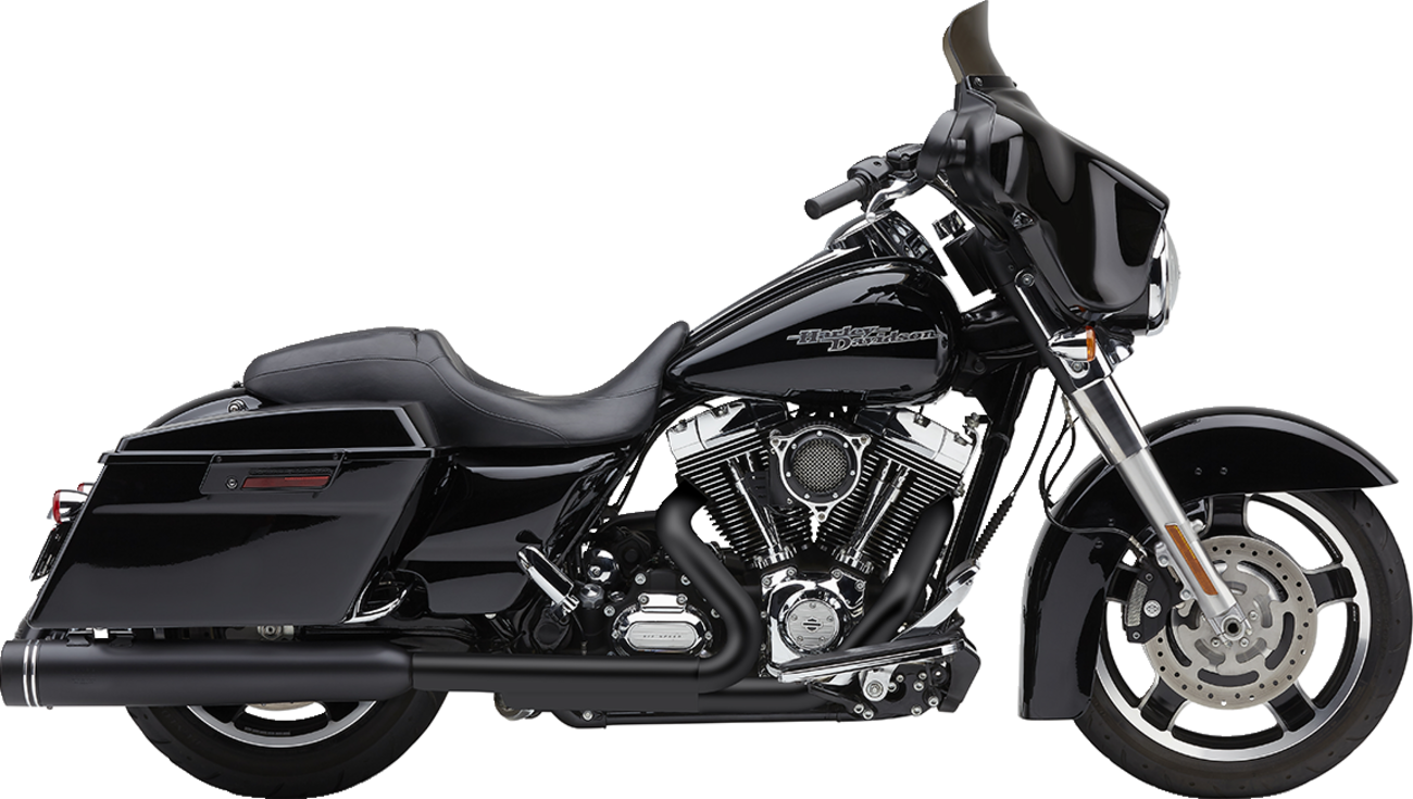 MUFFLER NH 4.5" FLH BLK