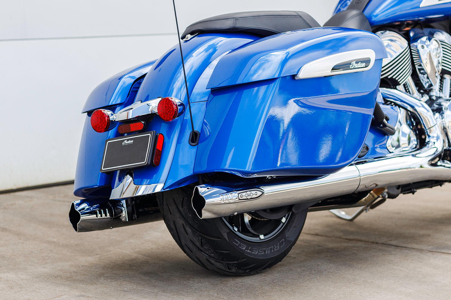 MUFFLER F-TAIL CHR.INDIAN