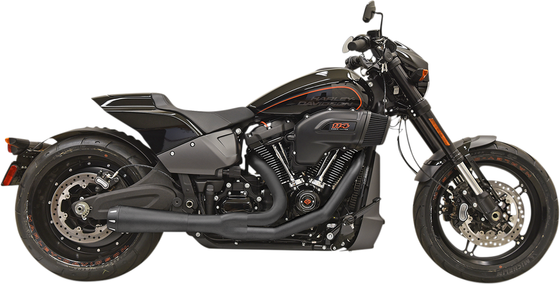 EXHAUST RR 2:1 18+FLFB BK