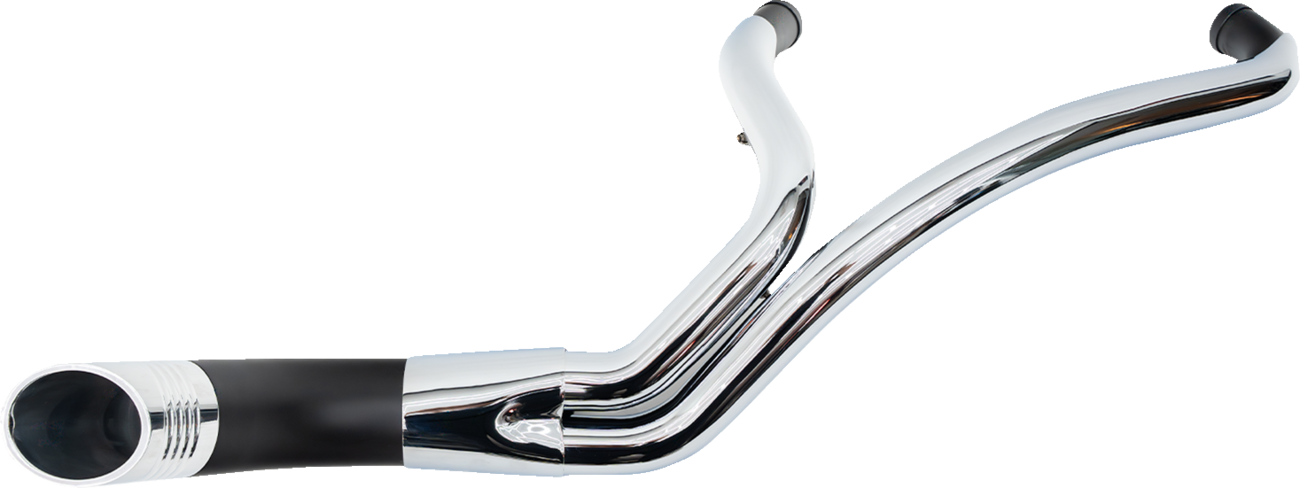 TRASK TWIN CAM "UP YOURS" 2:1 EXHAUST CHROME
