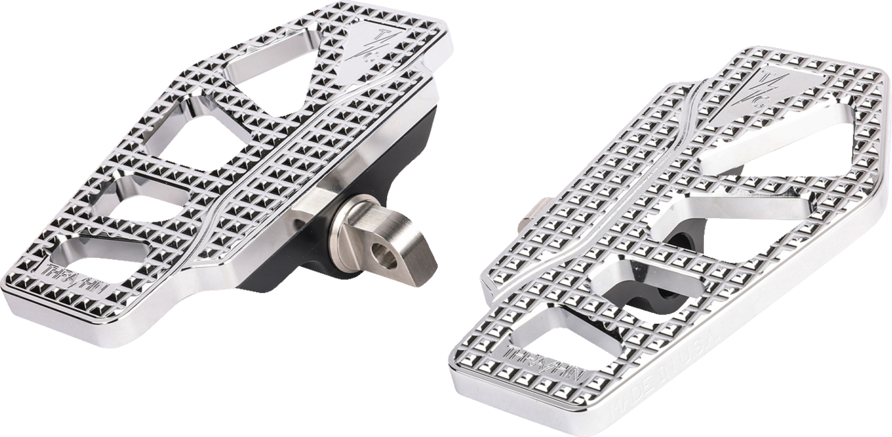FLOORBOARDS APEX MINI DYNA FXR SPORTSTER CHROME