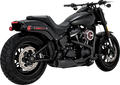 EXHAUST 2-1 SS BLK HO M8
