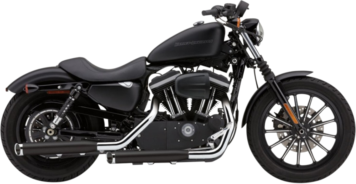 MUFFLERS 3" R BLK XL14-19
