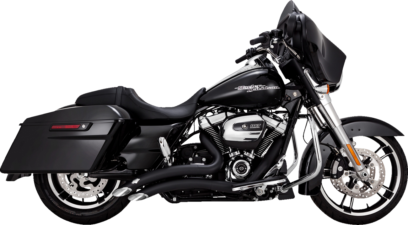 EXHAUST BIG-R BLK.17+FL