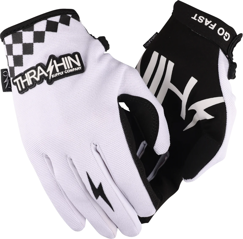 GLOVE GO FAST STEALTH WHITE MEDIUM