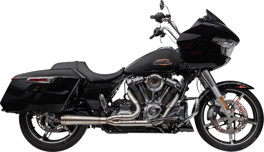 EXHAUST 2:1 ASSAULT M8 TOURING STAINLESS