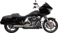 EXHAUST 2:1 ASSAULT M8 TOURING STAINLESS