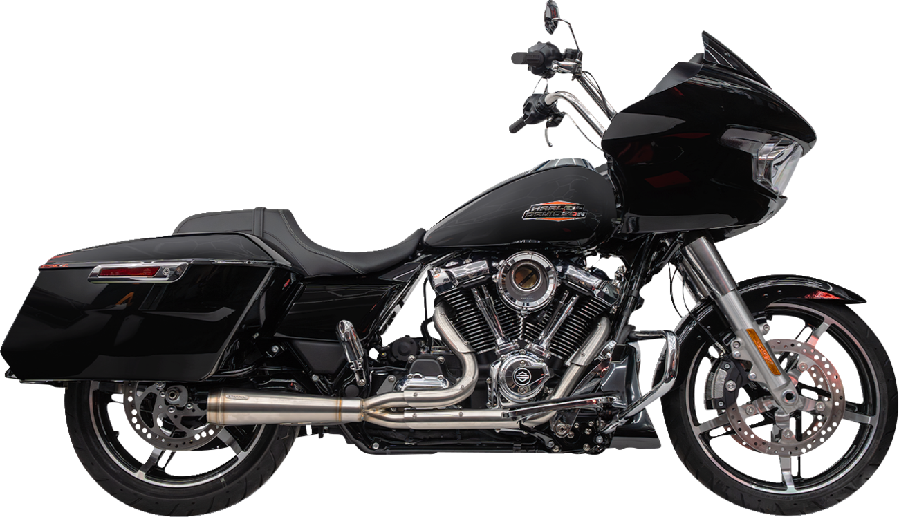 EXHAUST 2:1 ASSAULT M8 TOURING STAINLESS