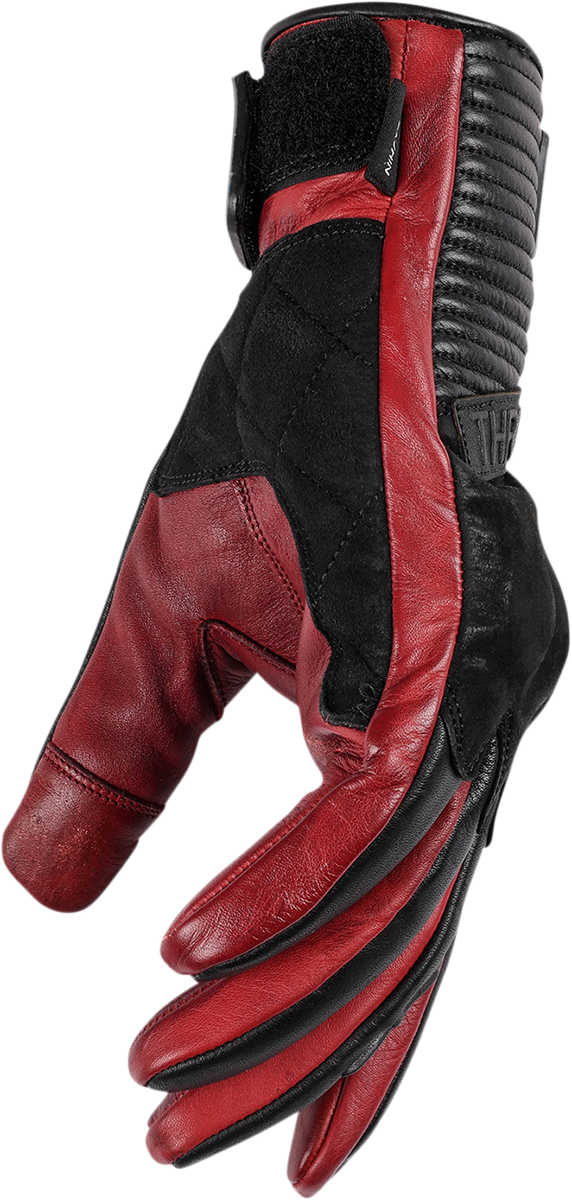GLOVES BOXER RED MD