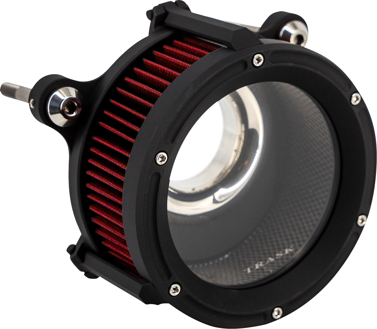 ASSAULT CHARGE HIGH-FLOW 68MM AIR CLEANER FLAT BLACK