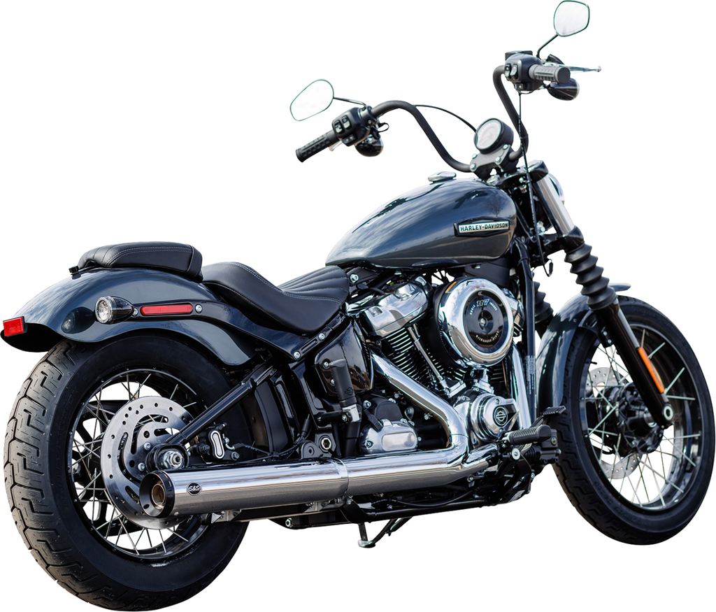 Muffler Slip-On Grand National 50 State 4"Chrome M8 Softail